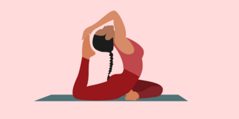 حرکات یوگا برای افزایش آرامش درون و کاهش استرس و اضطراب